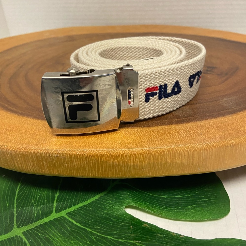FILA Logo Print OSFA Cargo Belt
